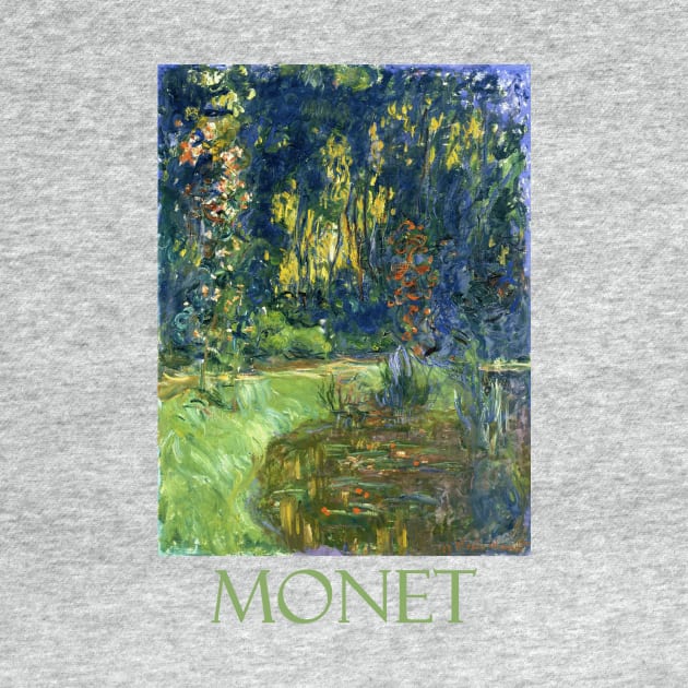 Water Lily Pond at Giverny (1919) by Claude Monet by Naves